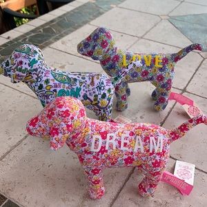 PINK Victoria’s Secret Puppies Set of 3 NWT RARE
